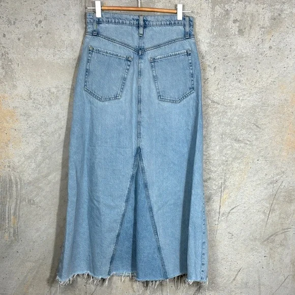 FRAME
Dorothy denim midi skirt - Picture 4 of 13